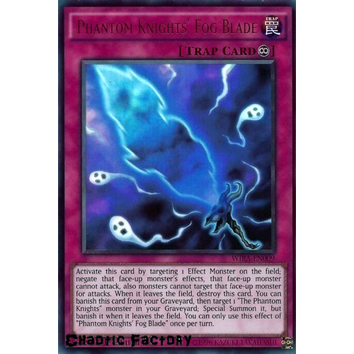 Yugioh Phantom Knights’ Fog Blade WIRA-EN009 Ultra Rare 1st Edition  NM