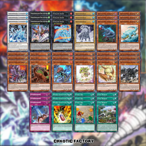 WISU Dinosaur Deck Core - 48 CARDS