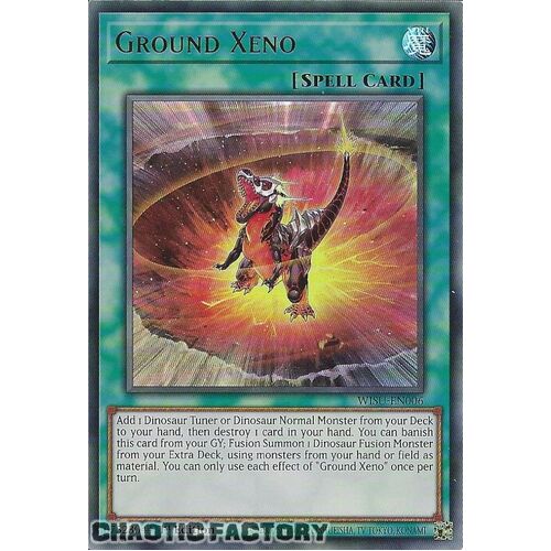 WISU-EN006 Ground Xeno Ultra Rare 1st Edition NM