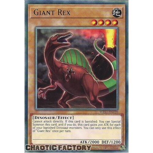 WISU-EN010 Giant Rex Rare 1st Edition NM