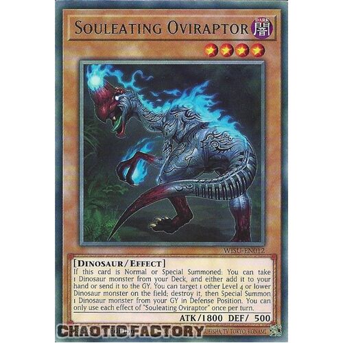 WISU-EN012 Souleating Oviraptor Rare 1st Edition NM