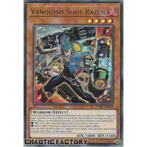 WISU-EN016 Vanquish Soul Razen Ultra Rare 1st Edition NM