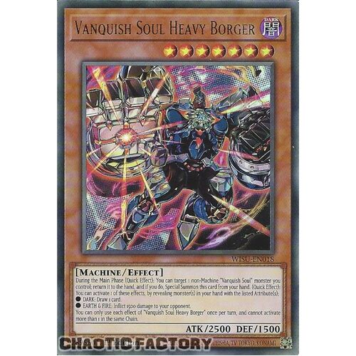 WISU-EN018 Vanquish Soul Heavy Borger Ultra Rare 1st Edition NM