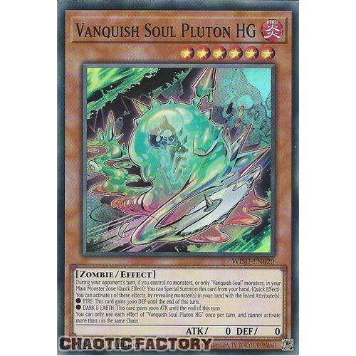WISU-EN020 Vanquish Soul Pluton HG Super Rare 1st Edition NM