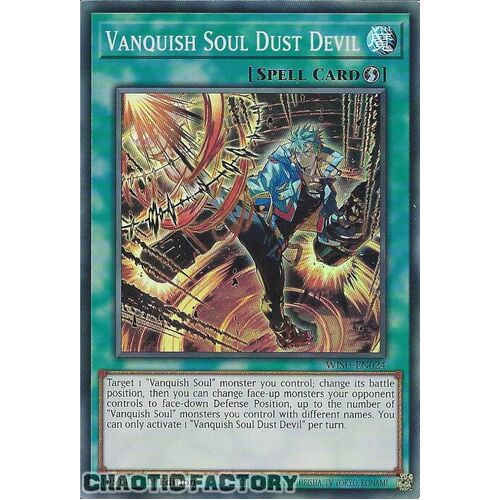 WISU-EN024 Vanquish Soul Dust Devil Super Rare 1st Edition NM