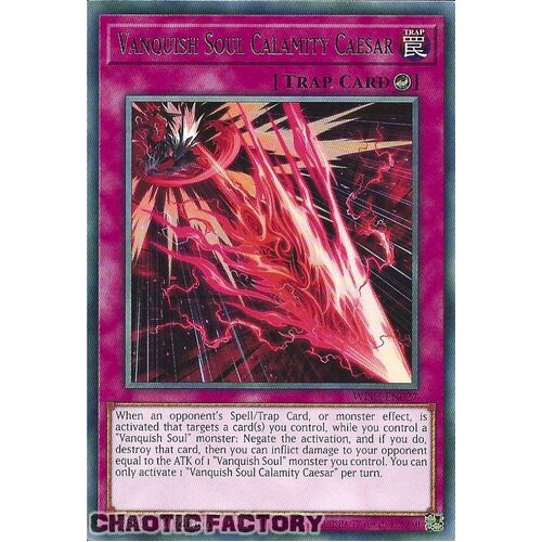 WISU-EN027 Vanquish Soul Calamity Caesar Rare 1st Edition NM