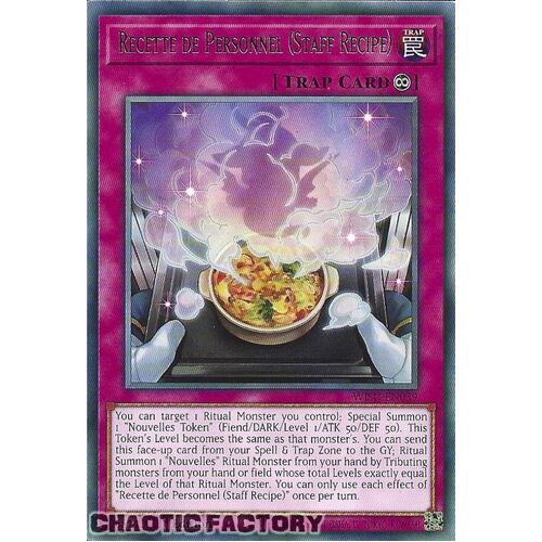 WISU-EN039 Recette de Personnel (Staff Recipe) Rare 1st Edition NM