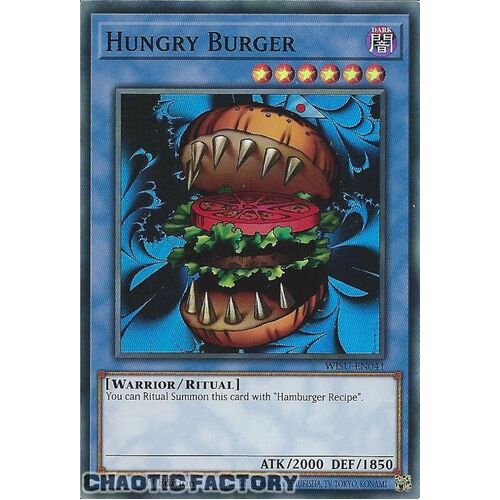 WISU-EN041 Hungry Burger Super Rare 1st Edition NM