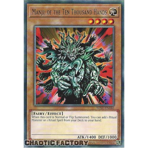 WISU-EN046 Manju of the Ten Thousand Hands Rare 1st Edition NM