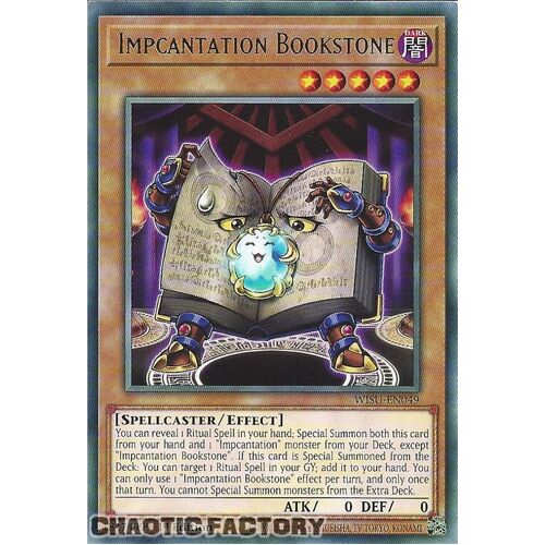 WISU-EN049 Impcantation Bookstone Rare 1st Edition NM