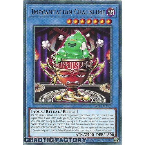 WISU-EN051 Impcantation Chalislime Rare 1st Edition NM