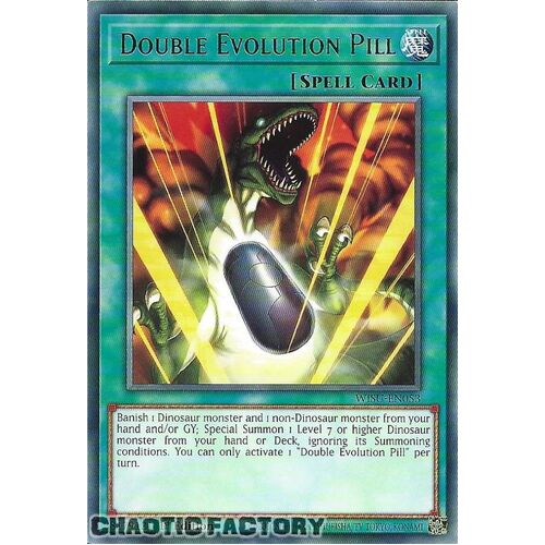 WISU-EN053 Double Evolution Pill Rare 1st Edition NM