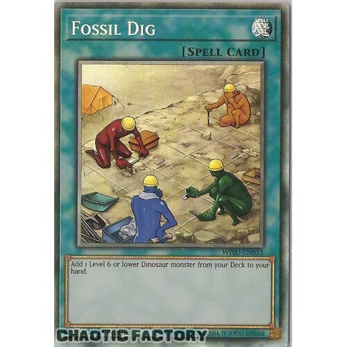 COLLECTORS RARE WISU-EN055 Fossil Dig 1st Edition NM