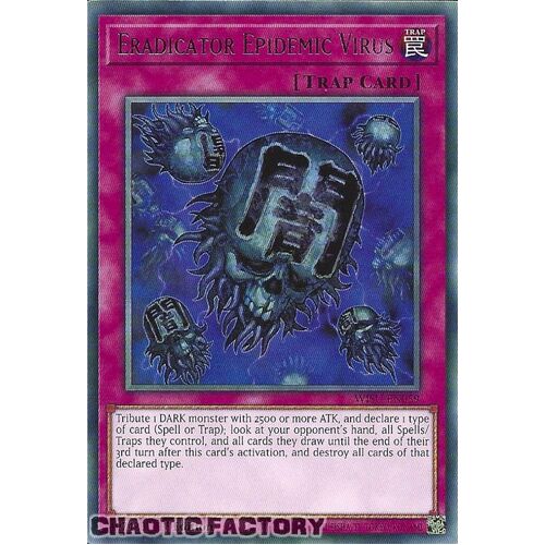 WISU-EN059 Eradicator Epidemic Virus Rare 1st Edition NM