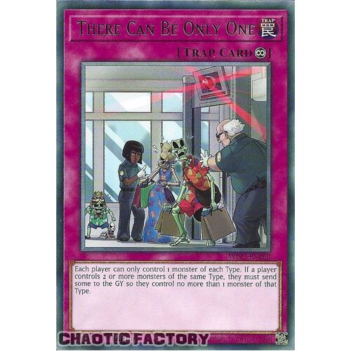 WISU-EN060 There Can Be Only One Rare 1st Edition NM