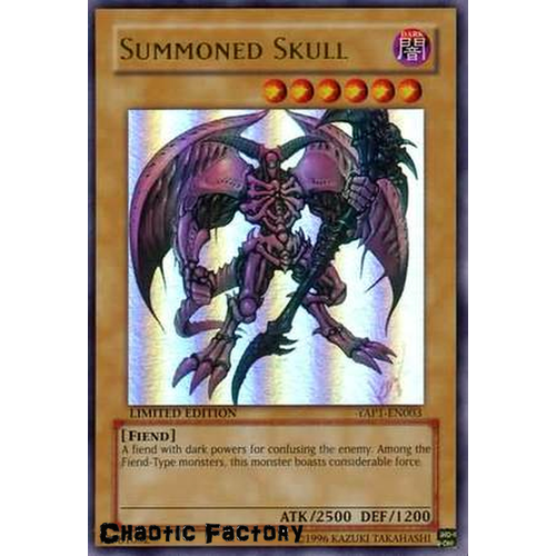 Yugioh Summoned Skull - YAP1-EN003 - Ultra Rare NM