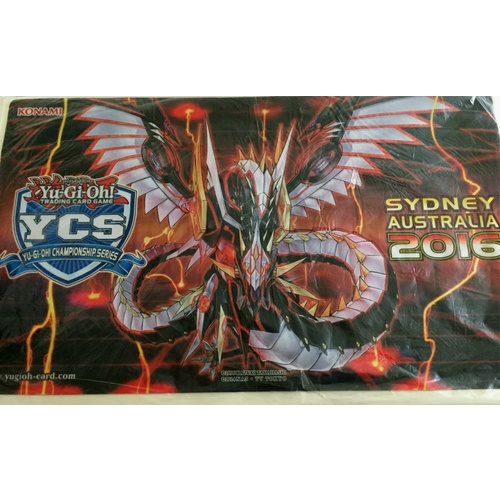 CYBER DRAGON INFINITY Playmat (YCS SYDNEY 2016, SEALED)
