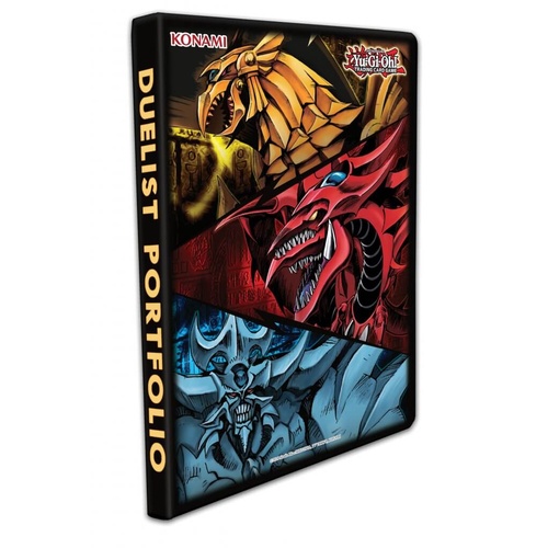 YU-GI-OH! ACCESSORIES Duelist 9-Pocket Portfolio/Binder - Egyptian Gods