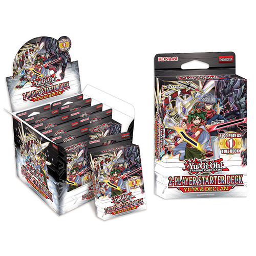 Yugioh TCG 2 Player Starter Deck Yuya & Declan - Display (10 decks)