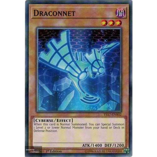 Yugioh YS17-EN002 Draconnet Common 1st Edition NM