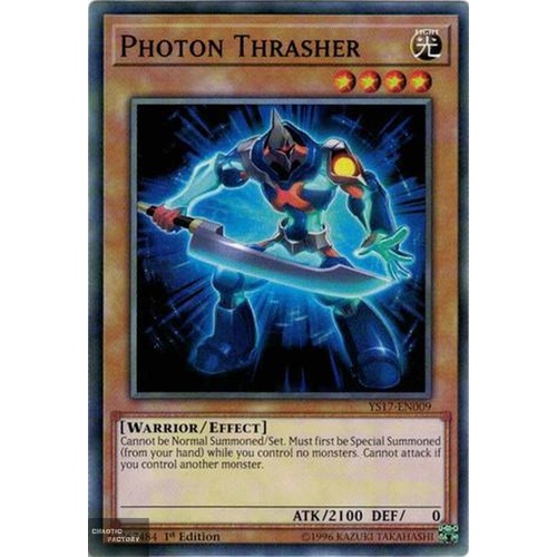 Yugioh YS17-EN009 Photon Thrasher Common 1st Edition