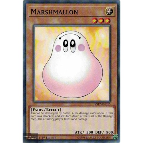 Yugioh YS17-EN015 Marshmallon Common 1st Edition