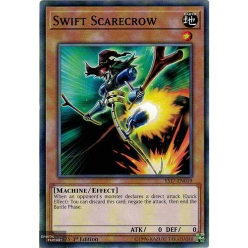 Yugioh YS17-EN019 Swift Scarecrow Common 1st Edition