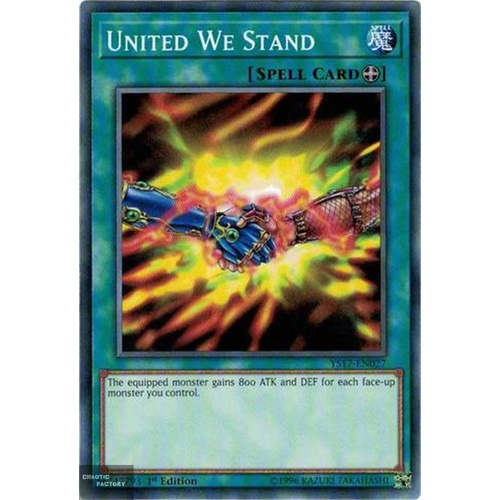Yugioh YS17-EN027 United We Stand Common 1st Edition