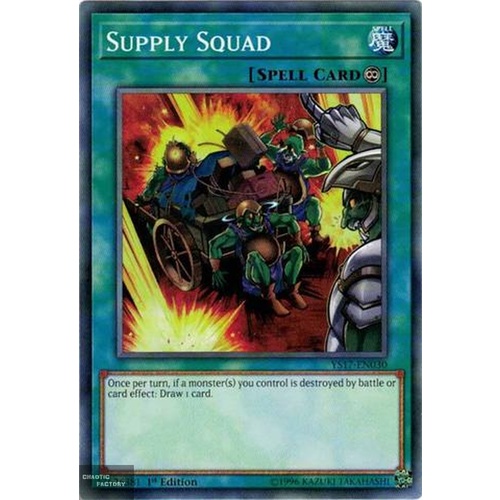 Yugioh YS17-EN030 Supply Squad Common 1st Edition