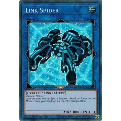 YS17-EN043 Link Spider - Super rare - 1st Edition NM