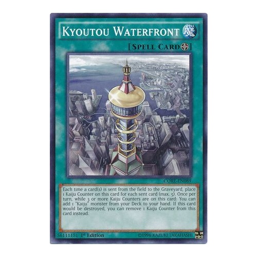 Yugioh Kyoutou Waterfront - CORE-EN089 - Common 1st Edition