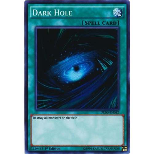 Dark Hole - DESO-EN042 - Super Rare 1st Edition NM