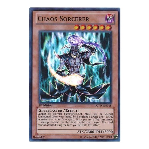 Chaos Sorcerer - LCYW-EN248 - Super Rare 1st Edition NM