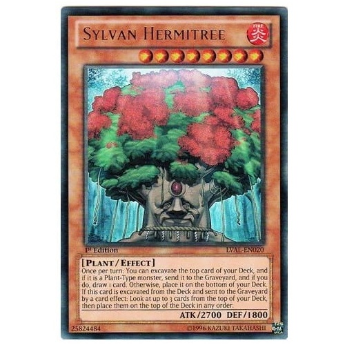 LVAL-EN020 Sylvan Hermitree Ultra rare 1st Edition NM