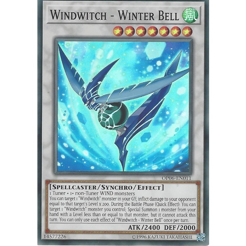 Windwitch - Winter Bell - OP06-EN011 - Super Rare