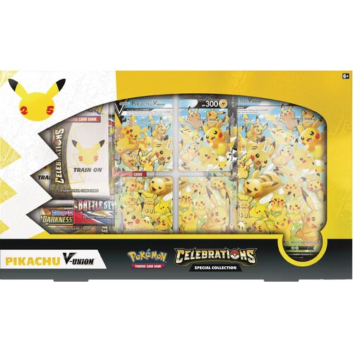 Pokémon TCG: Celebrations Special Collection BOX - Pikachu V UNION