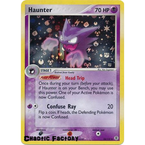 Haunter - 34/112 - Uncommon Reverse Holo