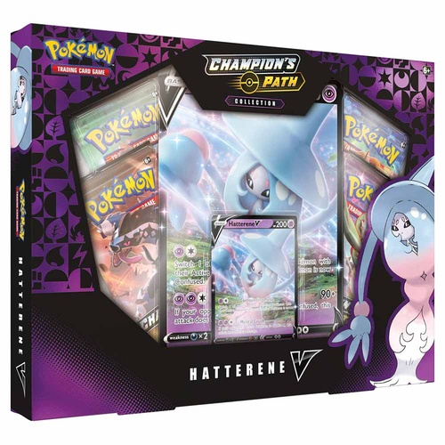 Pokemon TCG - Champion's Path Collection - Hatterene V Box