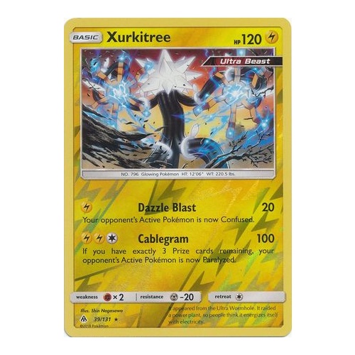 Xurkitree - 39/131 - Rare Reverse Holo