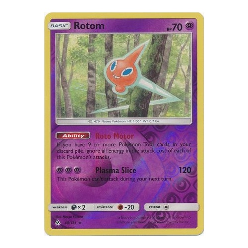 Rotom - 40/131 - Rare Reverse Holo