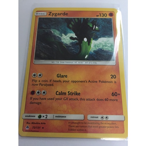 Zygarde - 72/131 - Rare