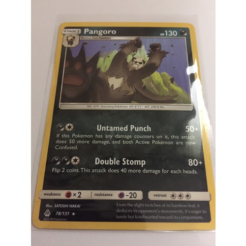 Pangoro - 78/131 - Rare