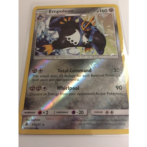 Empoleon - 81/131 - Holo Rare Reverse Holo