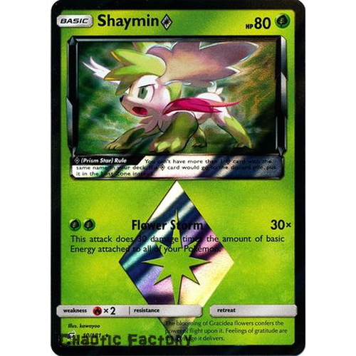 Shaymin Prism Star - 10/181 - Holo Rare