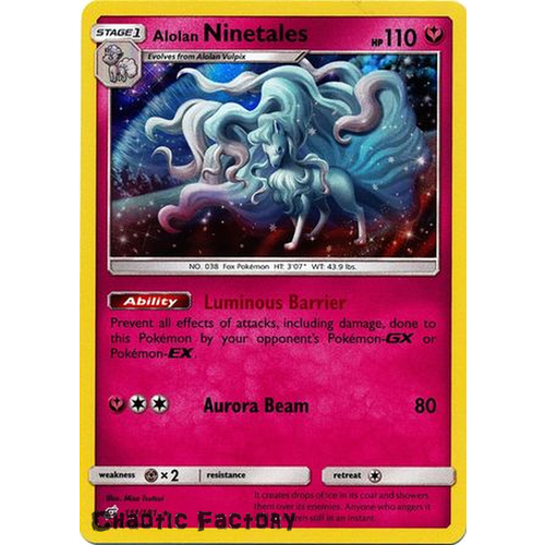 Alolan Ninetales - 111/181 - Holo Rare