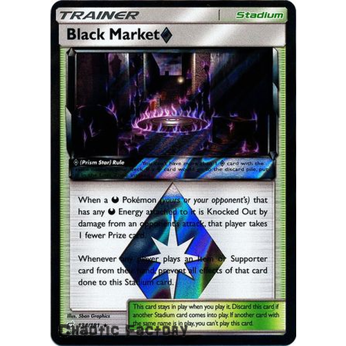 Black Market Prism Star - 134/181 - Holo Rare