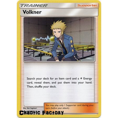 Pokemon TCG Volkner - 135/156 - Uncommon