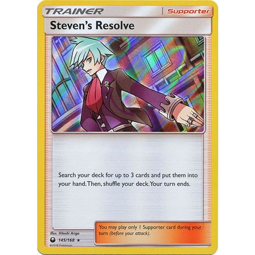 Pokemon TCG Steven's Resolve - 145/168 - Holo Rare 