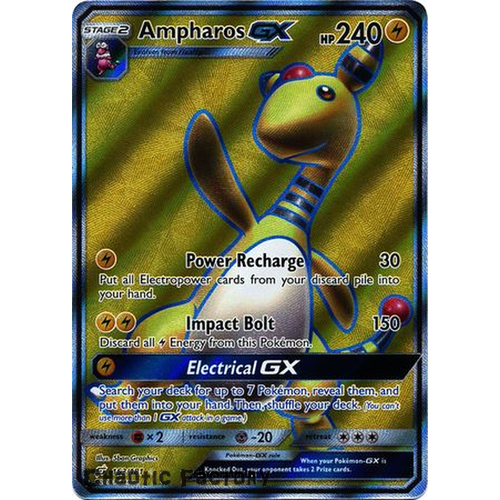 Ampharos GX - 163/181 - Full Art Ultra Rare
