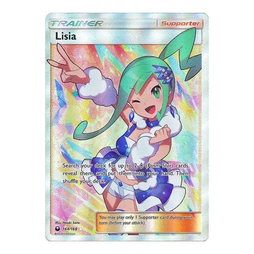 Lisia - 164/168 - Full Art Ultra Rare
